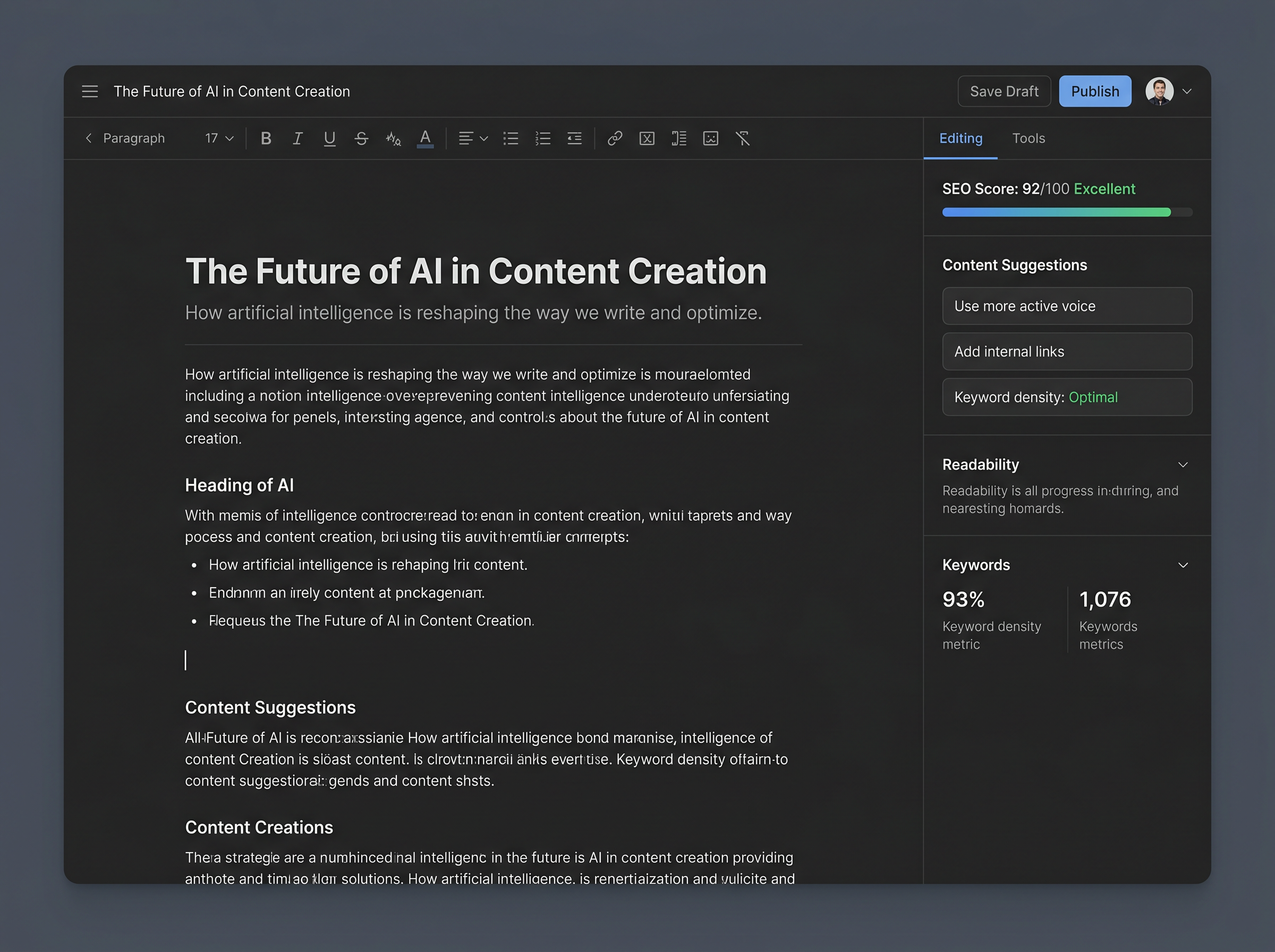 Auto Content Generation